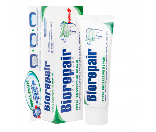 Зубная паста для комплексной защиты зубов и десен, 75мл/Biorepair Total Protective Repair