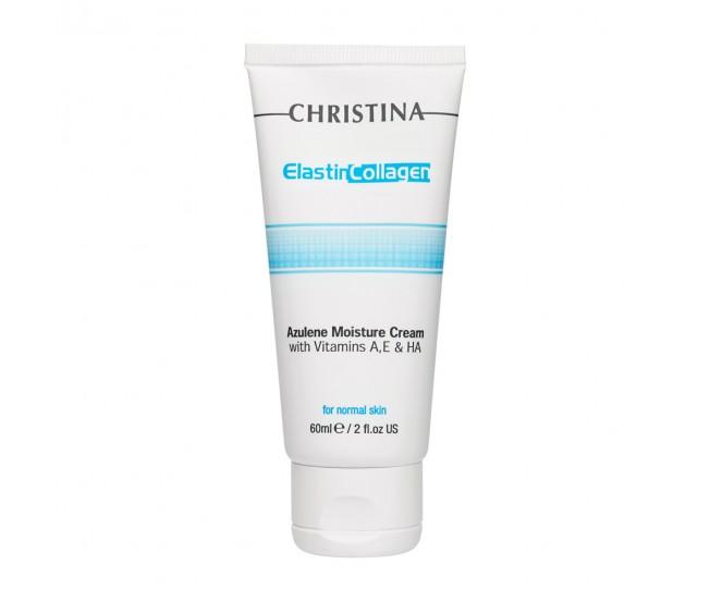 Увлажняющий азуленовый крем с коллагеном, 60 мл/Christina Elastin Collagen Azulene Moisture Cream
