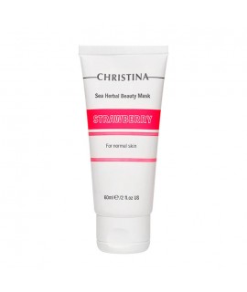 Маска красоты клубничная для нормальной кожи, 60 мл/Christina Sea Herbal Beauty Mask Strawberry
