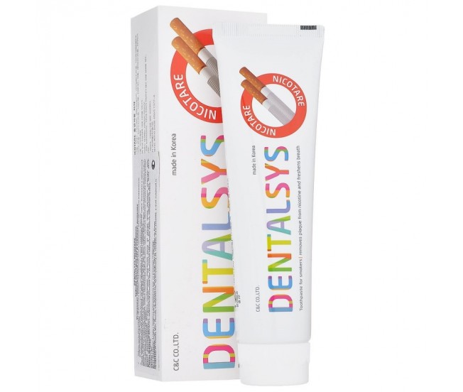 Зубная паста DC 2080  "Dentalsys Nicotare", для курящих, 130 г