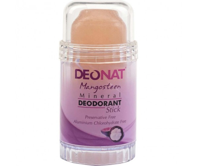 DeoNat, Кристалл-дезодорант с соком мангостина, 80гр
