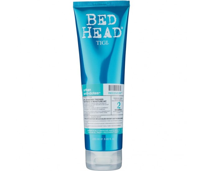 Шампунь для поврежденных волос уровень 2, 250мл/TIGI Bed Head Urban Anti+dotes Recovery